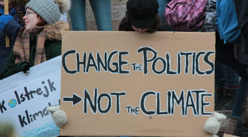 Climate protest